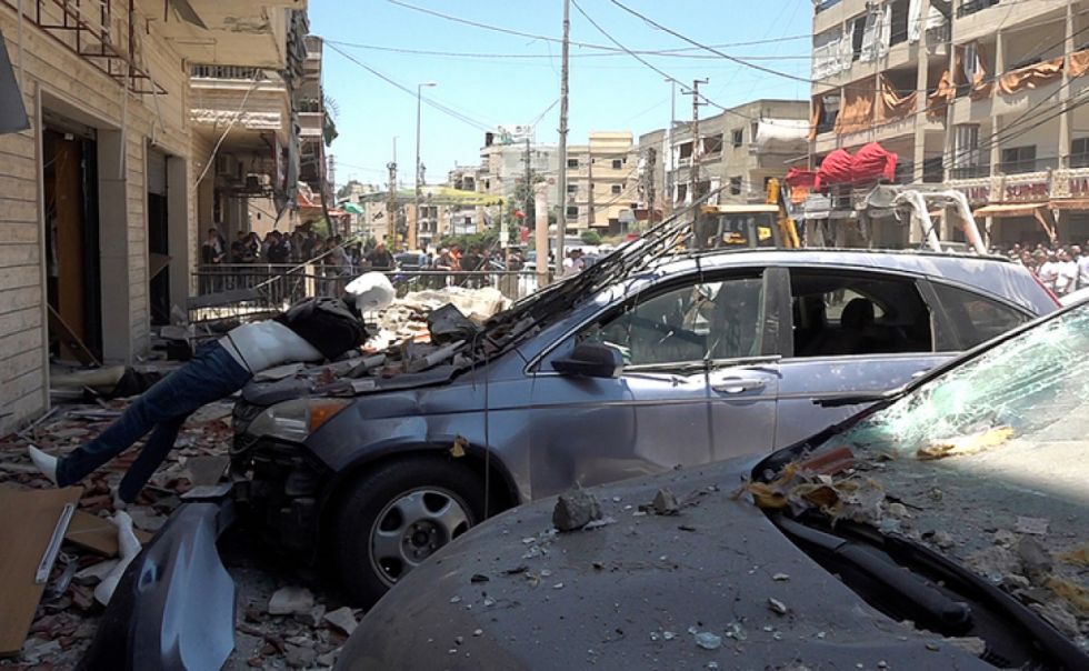 Tropas de Israel bombardean el Líbano