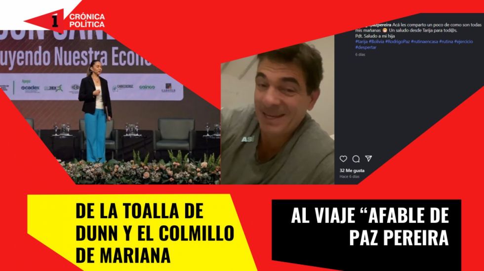De la toalla de Dunn y el colmillo de Mariana al viaje afable de Paz