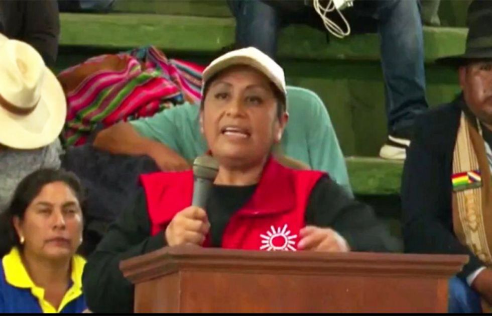 Piden investigar a Ruth Nina por amenazas a electores