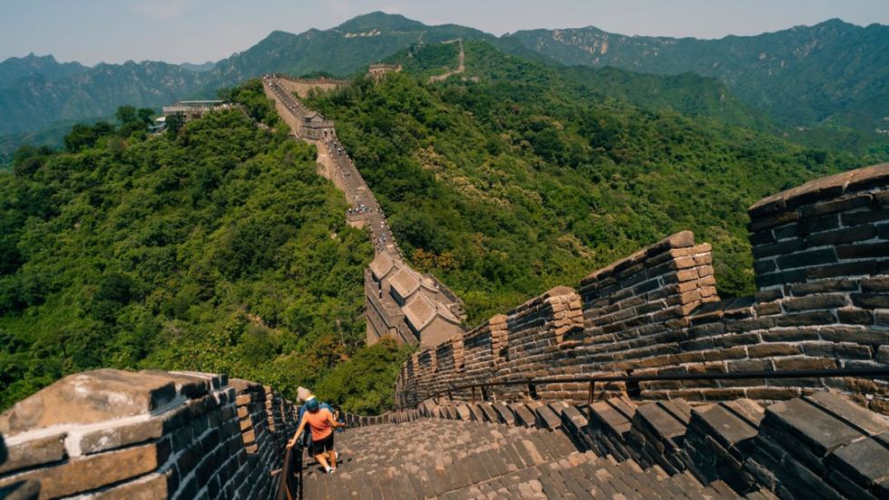 Arrestan a un matrimonio por vender ladrillos de la Gran Muralla China
