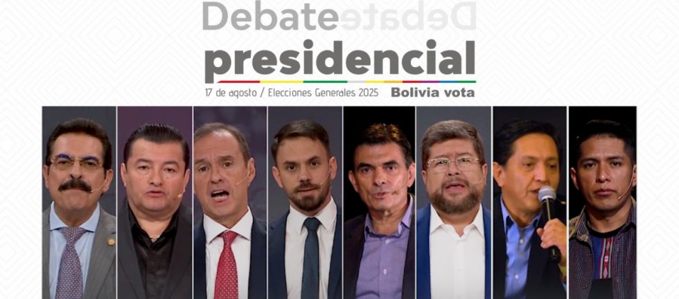 Así fue el Primer Debate Presidencial 2025 organizado por el TSE (Video)