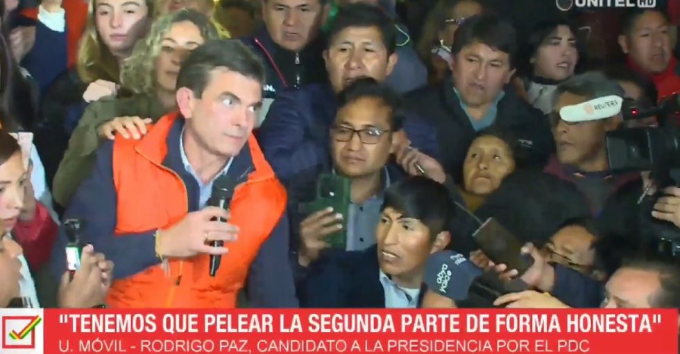 Paz buscará una victoria “contundente” en la segunda vuelta 