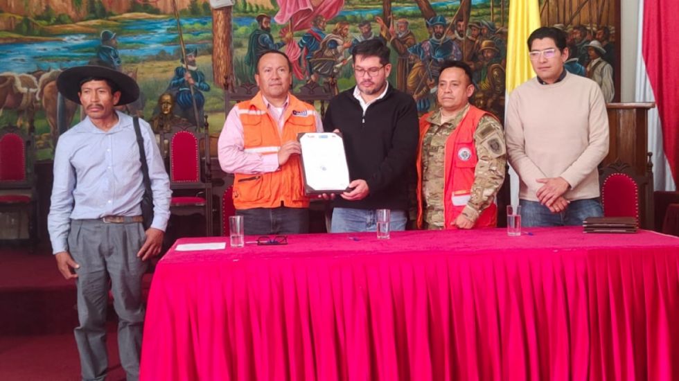 La Alcaldía firma convenio de cooperación con el IGM 