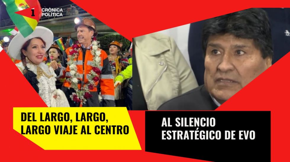 Del largo, largo, largo viaje al centro al silencio de Evo