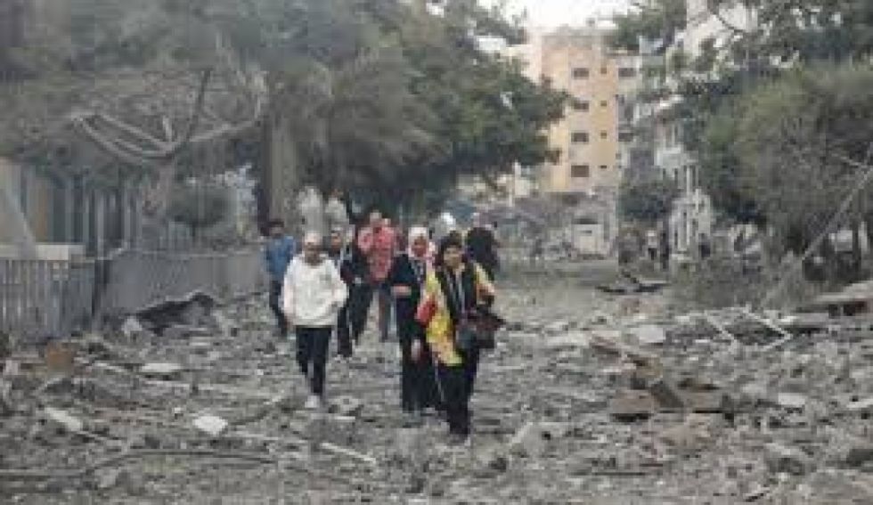 Líderes sociales denuncian genocidio en Palestina