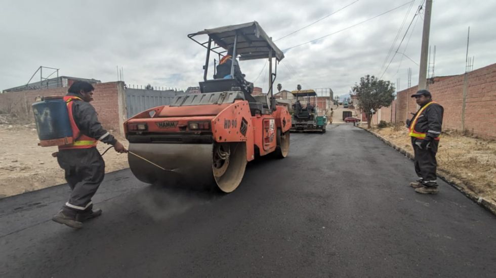 Barrio La Unión estrena 1,7 kilómetros de pavimento