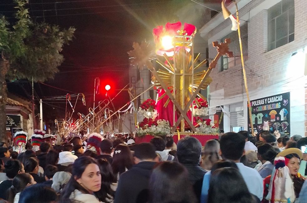 Las Cañas acompañando a San Roque