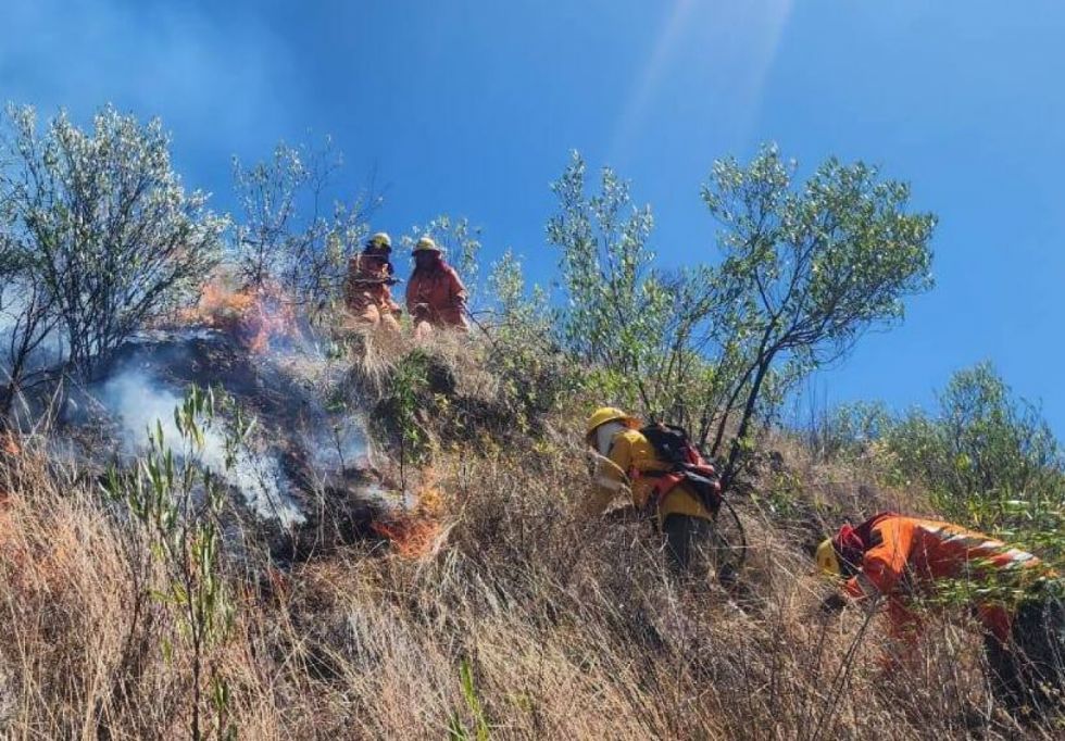 Incendios: Defensa Civil reporta más de 100 procesos