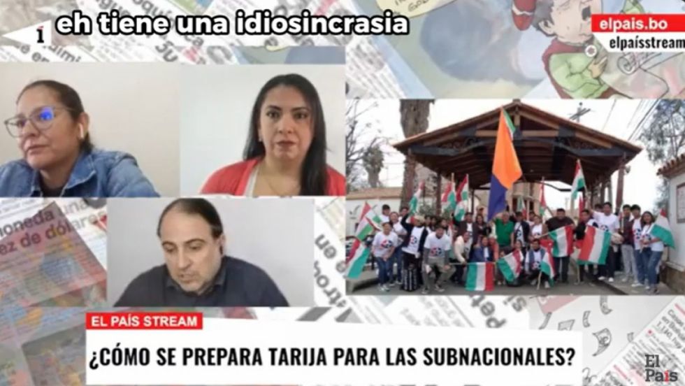 ¿Cómo se prepara Tarija para las subnacionales? Así lo analizamos en el streaming de El País
