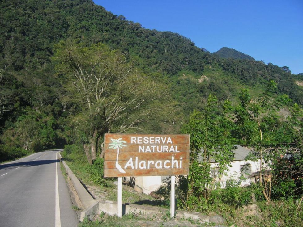 El área de conservación  Alarachi es declarada zona prioritaria en el departamento de Tarija