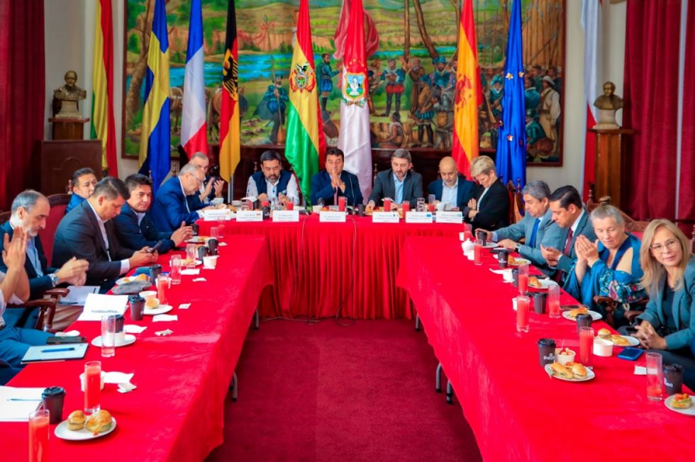 Embajadores muestran interés en proyectos clave para Tarija
