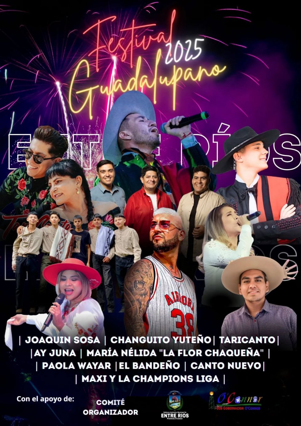 Así se vivirá el fin de semana en Entre Ríos con el Festival Guadalupano