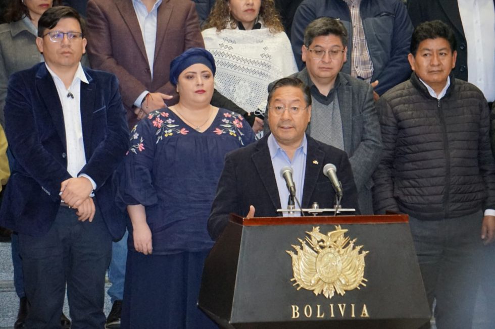 Arce denuncia que desde la ALP se busca truncar la segunda vuelta electoral 
