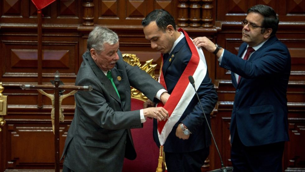 Estados Unidos reacciona al cambio de poder en Perú