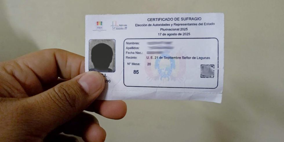 TSE aclara que desde el lunes se exigirá el nuevo certificado de sufragio del 19 de octubre