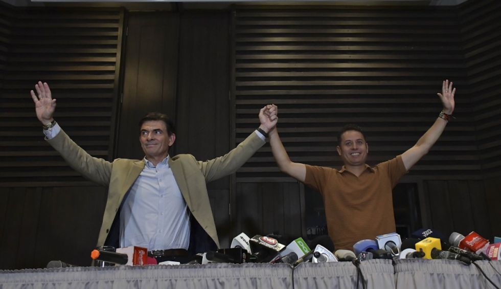 Paz y Lara inician la transición del poder, ya tienen gabinete 