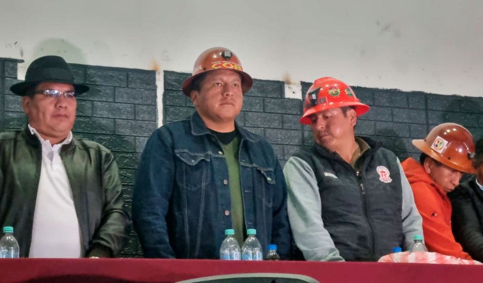 La COB alista una “gran movilización nacional” en defensa de los trabajadores 