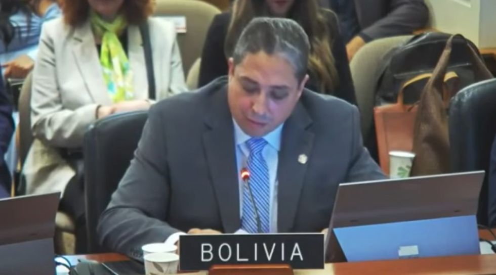 Así se despidió Héctor Arce Zaconeta de la OEA