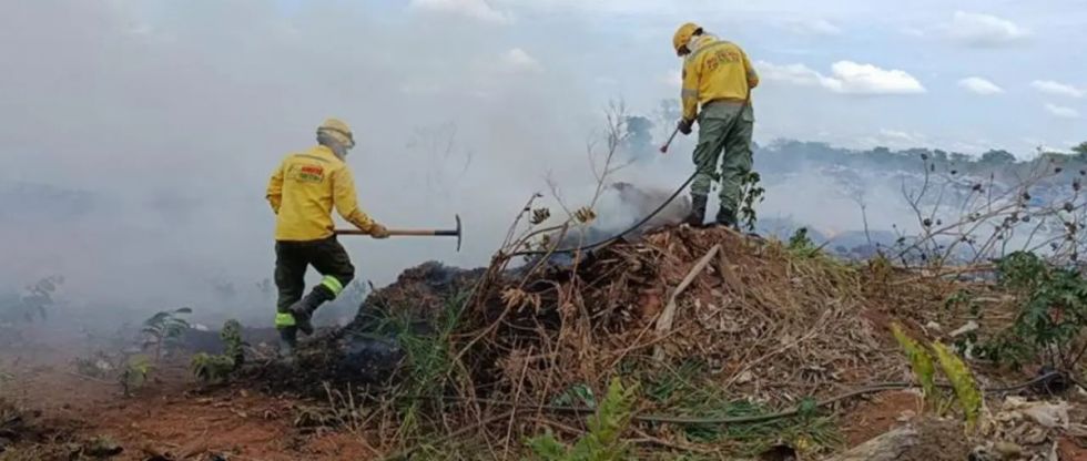 Aún persisten seis incendios en Santa Cruz