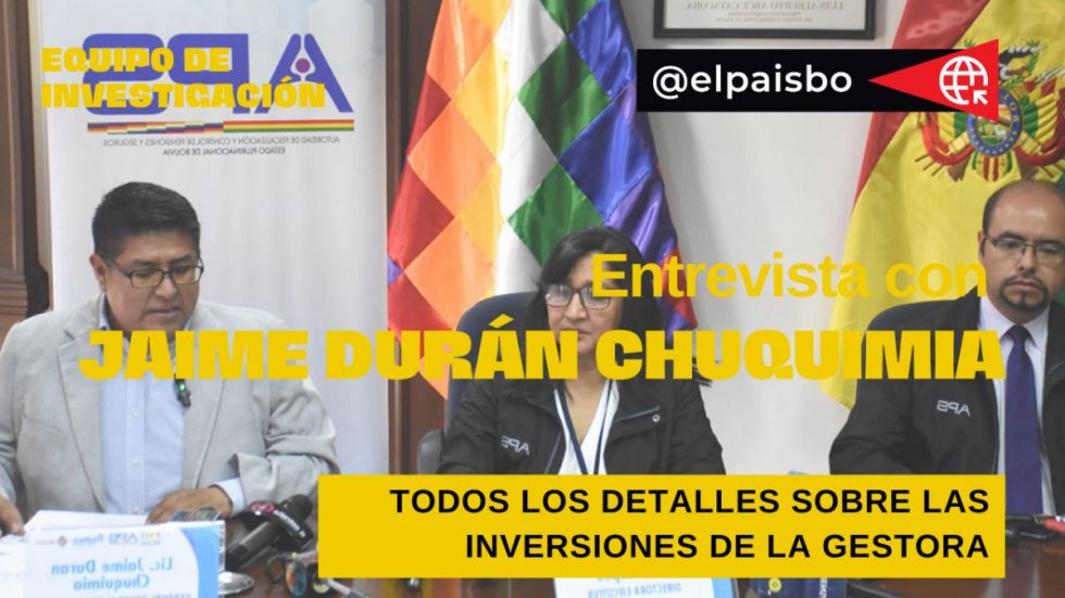 Jaime Durán: En la Gestora siempre hemos manejado criterios técnicos