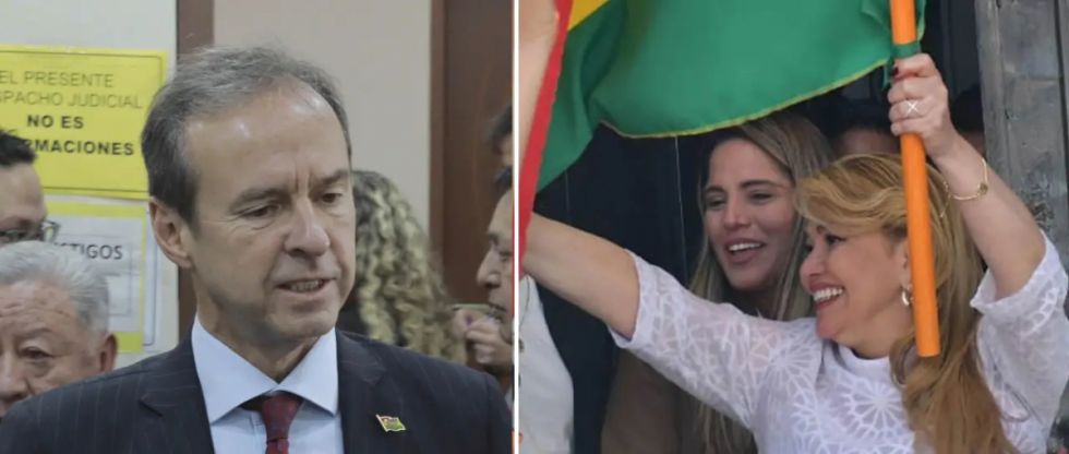 Tuto y cívicos celebran la libertad de Áñez