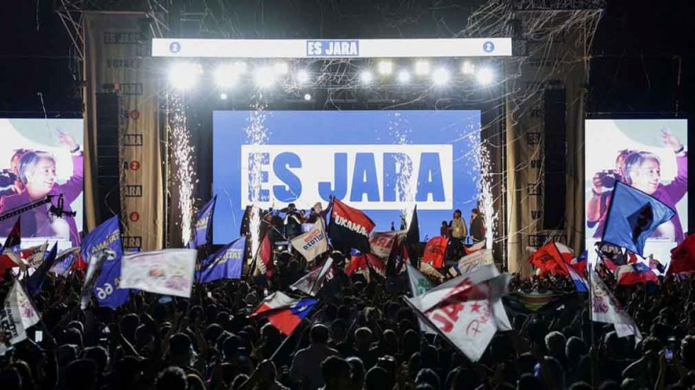 Candidatos cierran campaña en Chile