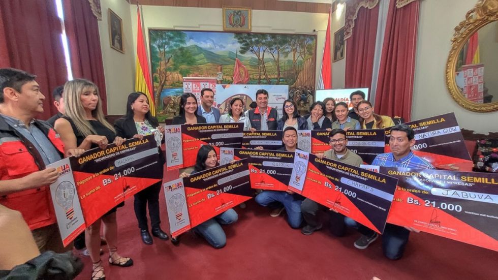 Alcaldía: Incubadora de Empresas premió a 10 ganadores 