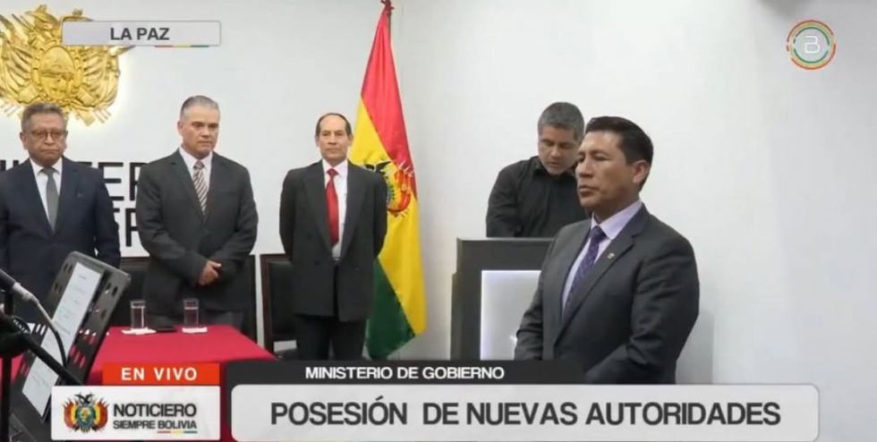 Paz reemplaza a Vidovic y nombra a Jorge García como nuevo ministro de Justicia