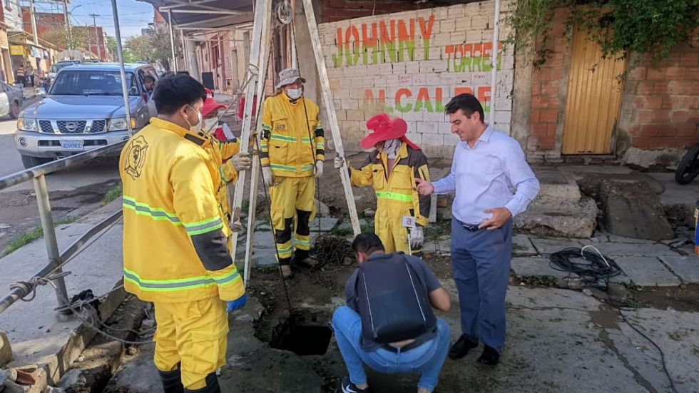 Continúan los trabajos de limpieza en el embovedado de la Víbora Negra 
