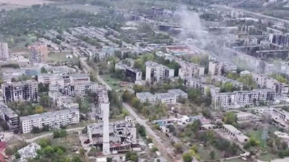 Ejército ruso libera la ciudad de Krasnoarmeisk