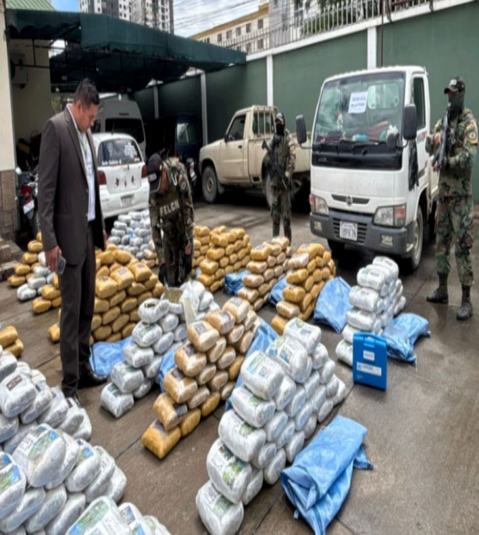 Fiscalía investiga el hallazgo de más de dos toneladas de marihuana en Quillacollo 