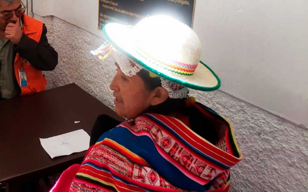 Defensoría verifica respeto a los derechos de Patty