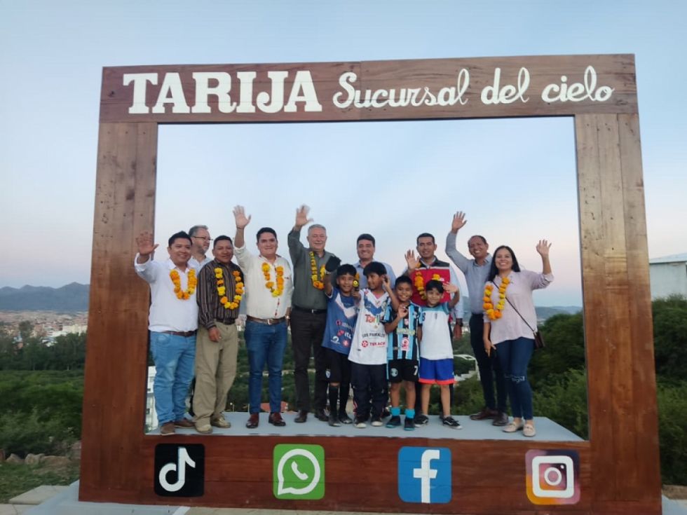 Tarija cuenta con un nuevo mirador en el barrio Luis de Fuentes 