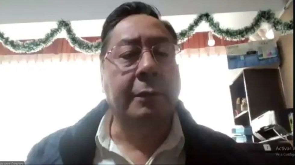 Luis Arce se declara inocente y cuestiona su aprehensión