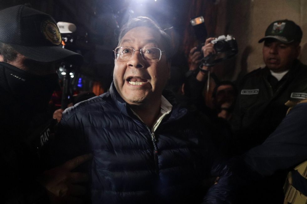 Arce permanecerá aislado por las noches en el penal de San Pedro