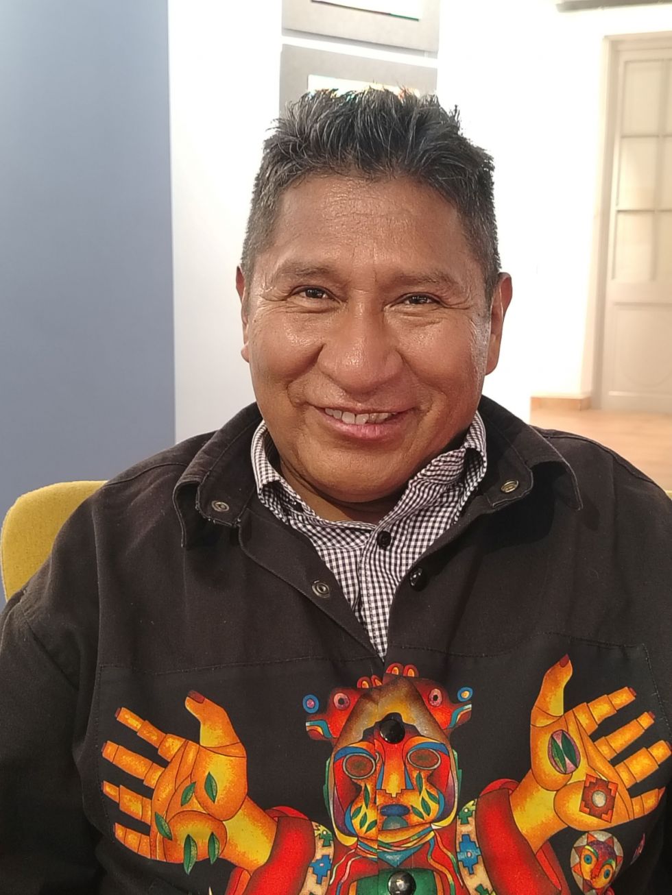 Mamani Mamani: “En la noche soy un katari que pinta”