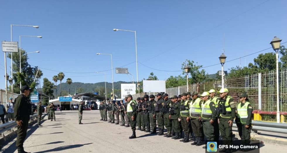 Policía y Gendarmería ejecutan operativo binacional
