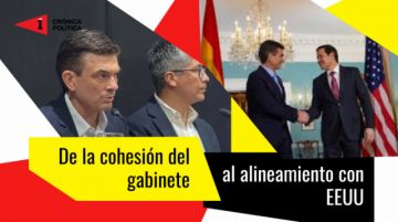 De la cohesión del gabinete al alineamiento de Paz con EEUU