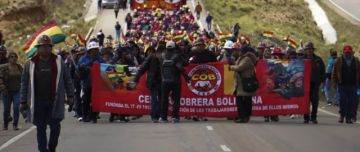 Marcha contra el Decreto 5503 prevé llegar el lunes a La Paz 