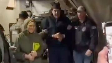 Las cinco palabras que dijo Maduro tras su secuestro (VIDEOS)
