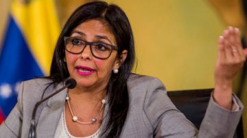 Delcy Rodríguez: "Hay un Gobierno que manda en Venezuela"