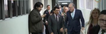Presidente del BID inicia agenda oficial en La Paz para asegurar financiamiento a proyectos estratégicos
