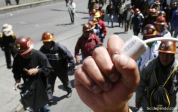 Paz anuncia cárcel para manifestantes que usen dinamita en las protestas 