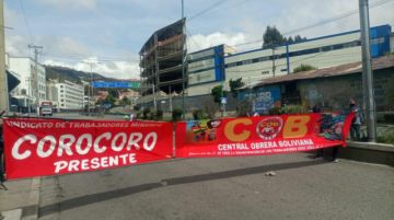 La COB convoca a un ampliado para analizar el proyecto de ley antibloqueos