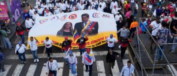 Marcha en Venezuela exige liberación de Maduro