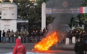 Argentina: escala protesta de policías en Santa Fe