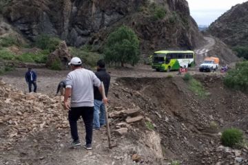 Granizada dejó intransitable el camino a Paicho, comunarios piden apoyo