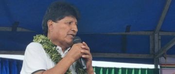 Evo dice que buscan vincularlo con Marset