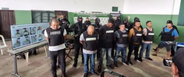 Presentan a 12 sujetos del círculo de operaciones de Sebastián Marset