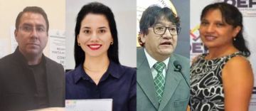 Los 4 vocales electorales designados por Paz